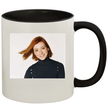 Alyson Hannigan 11oz Colored Inner & Handle Mug