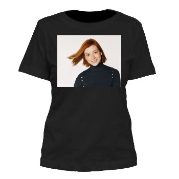 Alyson Hannigan Women's Cut T-Shirt