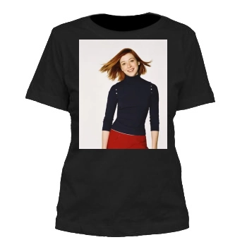 Alyson Hannigan Women's Cut T-Shirt