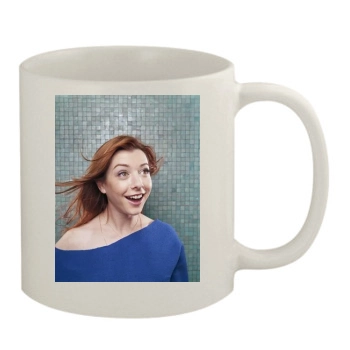 Alyson Hannigan 11oz White Mug