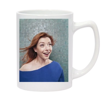 Alyson Hannigan 14oz White Statesman Mug