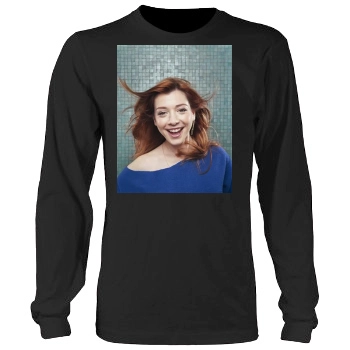 Alyson Hannigan Men's Heavy Long Sleeve TShirt