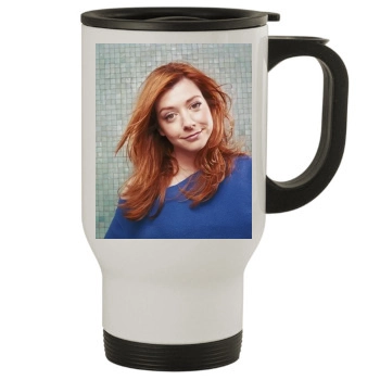 Alyson Hannigan Stainless Steel Travel Mug