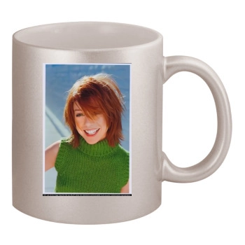 Alyson Hannigan 11oz Metallic Silver Mug