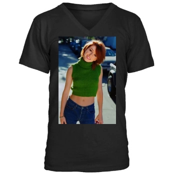 Alyson Hannigan Men's V-Neck T-Shirt