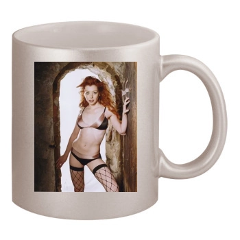 Alyson Hannigan 11oz Metallic Silver Mug