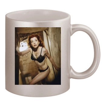 Alyson Hannigan 11oz Metallic Silver Mug