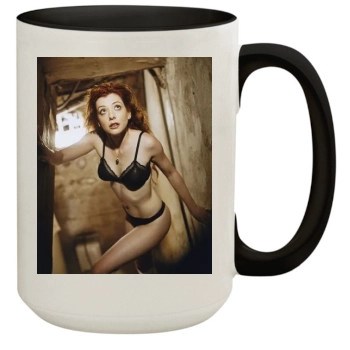 Alyson Hannigan 15oz Colored Inner & Handle Mug