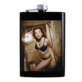 Alyson Hannigan Hip Flask