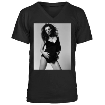 Elizabeth Hurley Men's V-Neck T-Shirt