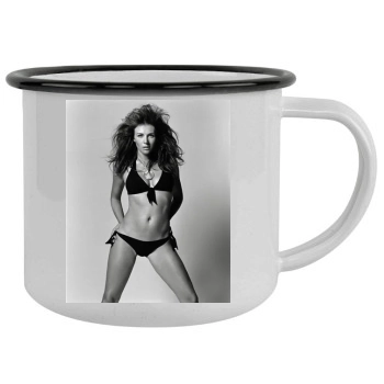 Elizabeth Hurley Camping Mug