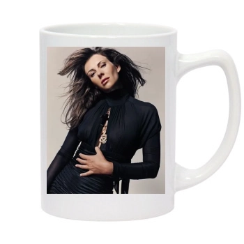 Elizabeth Hurley 14oz White Statesman Mug