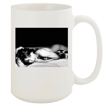 Elizabeth Hurley 15oz White Mug