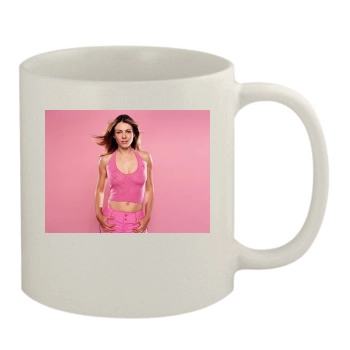 Elizabeth Hurley 11oz White Mug