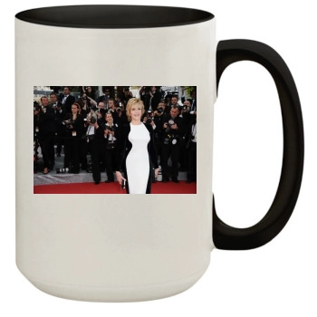 Jane Fonda 15oz Colored Inner & Handle Mug