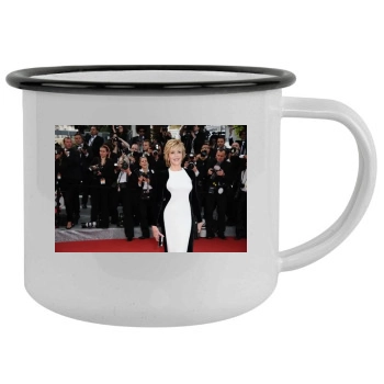 Jane Fonda Camping Mug