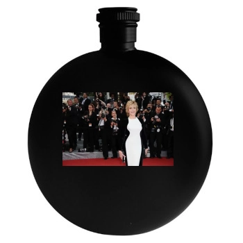 Jane Fonda Round Flask