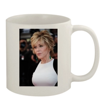 Jane Fonda 11oz White Mug