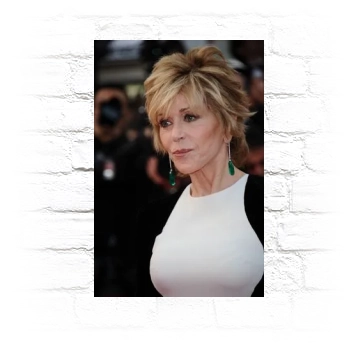 Jane Fonda Metal Wall Art