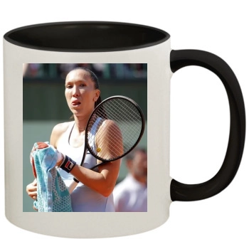 Jelena Jankovic 11oz Colored Inner & Handle Mug