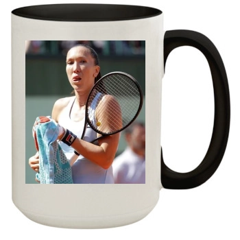 Jelena Jankovic 15oz Colored Inner & Handle Mug