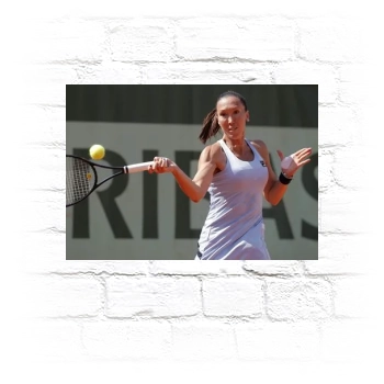 Jelena Jankovic Metal Wall Art