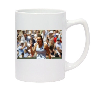 Jelena Jankovic 14oz White Statesman Mug