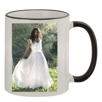 Halle Berry 11oz Colored Rim & Handle Mug