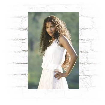 Halle Berry Metal Wall Art