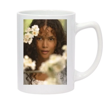 Halle Berry 14oz White Statesman Mug