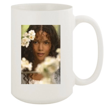 Halle Berry 15oz White Mug