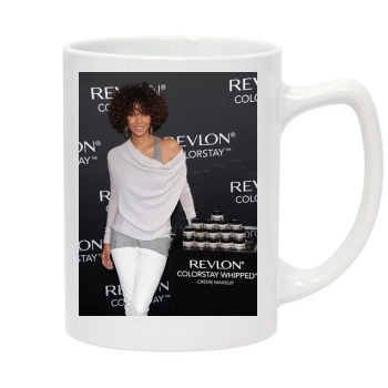 Halle Berry 14oz White Statesman Mug