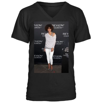 Halle Berry Men's V-Neck T-Shirt