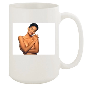 Halle Berry 15oz White Mug