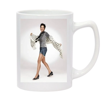 Halle Berry 14oz White Statesman Mug