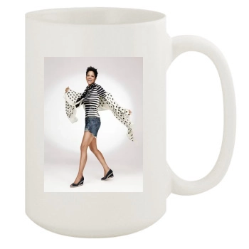 Halle Berry 15oz White Mug