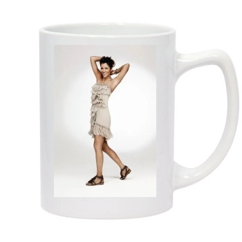 Halle Berry 14oz White Statesman Mug