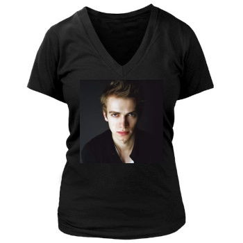 Hayden Christensen Women's Deep V-Neck TShirt