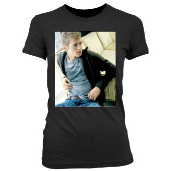 Hayden Christensen Women's Junior Cut Crewneck T-Shirt