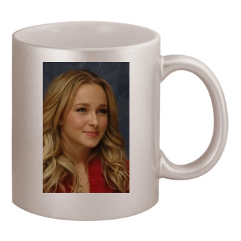 Hayden Panettiere 11oz Metallic Silver Mug