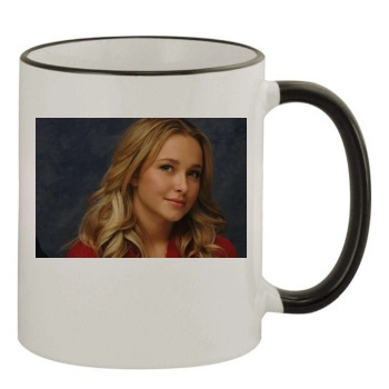 Hayden Panettiere 11oz Colored Rim & Handle Mug