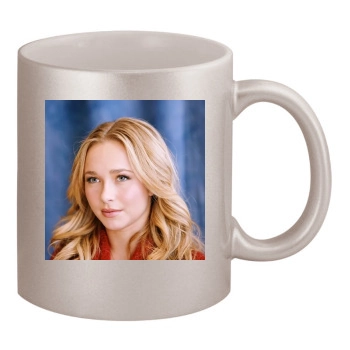 Hayden Panettiere 11oz Metallic Silver Mug