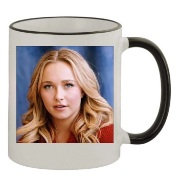 Hayden Panettiere 11oz Colored Rim & Handle Mug