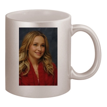 Hayden Panettiere 11oz Metallic Silver Mug