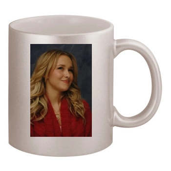 Hayden Panettiere 11oz Metallic Silver Mug