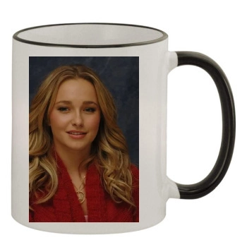 Hayden Panettiere 11oz Colored Rim & Handle Mug