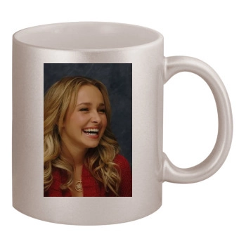 Hayden Panettiere 11oz Metallic Silver Mug