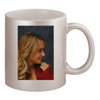 Hayden Panettiere 11oz Metallic Silver Mug