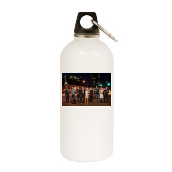 Hayden Panettiere White Water Bottle With Carabiner