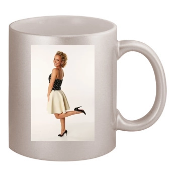 Hayden Panettiere 11oz Metallic Silver Mug